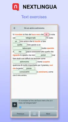 Nextlingua android App screenshot 7